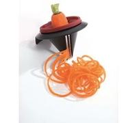 Spirale professionnelle à julienne. S’utilise comme un taille crayon pour créer des lamelles décoratives à partir de carottes, courgettes ou concombres. G