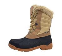Spirale Tina, Bottes en caoutchouc à tige basse et doublure chaude femme, Beige (beige 19), 39
