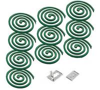 Spirales Anti Moustiques x 10 parfumées Citronelle avec Support