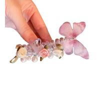 Spirales extensibles pour cheveux - Chouchous pour filles et femmes - Accessoires longs et attrayants pour queue de cheval