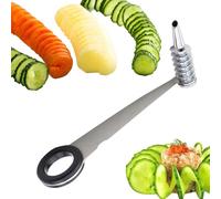 Spiralisateur de légumes - Spiralisateur pour nouilles de légumes - En acier inoxydable - Ustensiles de cuisine légers pour la cuisson des carottes de et de pommes de terre