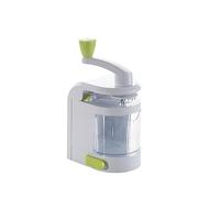 Spiraliseur de légumes 4 en 1 Lame rotative Veggie Spiralizer Machine à nouilles de courgettes avec forte ventouse Coupe-légumes en spirale Trancheuse