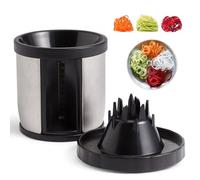 Spiraliseur De Légumes Spaghetti, Coupe Legumes Multifonctions Spiraliseur, Spiraliseur De Légumes Portable,Oupe Légumes Spirale,Pour Courgettes, Carottes, Tagliatelles De Légumes, Concombres