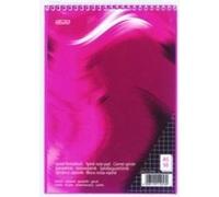 Herlitz Bloc-notes à spirale 110536 – A5 – 50 feuilles quadrillées