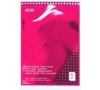 herlitz 110635 Bloc de 50 feuilles à carreaux A6