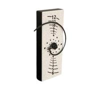 Spirals Fibonaccis Horloge murale rectangulaire combinant l'esthétique mathématique et les styles modernes pour décoration
