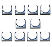 SPIRATO Lot de 10 colliers de serrage en PVC - 50 mm