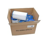 SPIRATO Lot de 6 cartouches filtrantes type B - Pour systèmes de filtration Intex