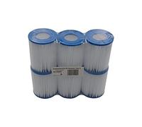 SPIRATO Lot de 6 cartouches filtrantes Type II - Pour systèmes de filtration Bestway