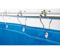 Spirella Lot de 12 Anneaux pour Rideaux de Douche ANELLO Chromé