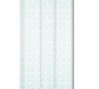 Spirella 10.16333 Rideau de douche Peva en tissu avec imprimé en filigrane Blanc 180 x 200 cm