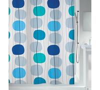 Spirella 10.16731 Rideau de Douche Textile Bleu 180 x 200 cm