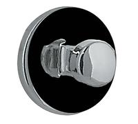 Spirella 2 Crochets muraux pour Serviette Dot Noir argenté