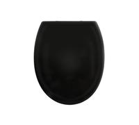 Spirella Abattant WC PP Harry Noir - Charnières Zinc