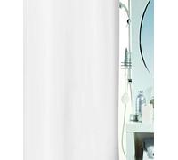 Spirella Altro Rideau de douche 100 % Polyester Blanc 180 x 200 cm