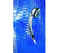 Spirella AQUALINE Poignée de Douche Morea 2JETS Chrom/Black 1237309, Blanc, Standard