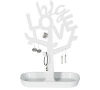 Spirella Arbre à Bijoux Acier Sydney Blanc