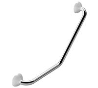 Spirella, Barre d'appui coudée en Acier Inoxydable pour Salle de Bain, Design Moderne et élégant, idéale pour sécurité et Confort, Taille 1030017, Couleur chromée