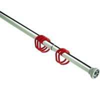 Spirella Barre tringle pour rideau de douche ou baignoire extensible sans perçage en Alu MAGIC 75-125cm Finition Brillante