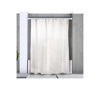 Spirella Barre Tringle pour Rideau de Douche ou Baignoire Extensible sans perçage en Alu Magic 75-125cm Blanc