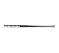 Spirella Barre Tringle pour Rideau de Douche ou Baignoire Extensible sans perçage en Alu Surprise 75-125cm Finition Brillante