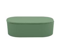 Spirella Boite à Cotons Fibres de Bambou Takeo Vert Basil