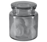 Spirella Boite à Cotons Verre Yoko Fumé