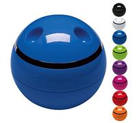 Spirella, Boîte de Rangement élégante et Pratique pour Organiser Votre Salle de Bain, Cuisine ou Bureau, idéale pour Tous Vos Petits Objets-Taille : 30x15x10 cm, Couleur : Blanc, Bleu