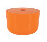 Spirella - Boîte de Rangement Multi-Box en Cocco, Idéale pour Organiser Salle de Bain, Cuisine ou Bureau, Pratique et Élégante, Taille Standard, Orange