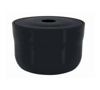 Spirella - Boîte de Rangement Multi-Box Modèle Cocco - Idéale pour Organiser Salle de Bain - Cuisine ou Bureau - Pratique et Élégante - Taille Standard - Noir