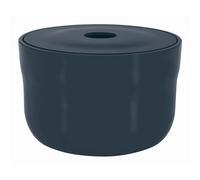 Spirella - Boîte de Rangement Multi-Box Modèle Cocco - Idéale pour Organiser Salle de Bain - Cuisine ou Bureau - Pratique et Élégante - Taille Standard - Gris Foncé