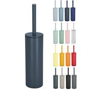 Spirella Brosse WC avec Support Acier Akira Pétrole Mat