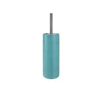 Spirella Brosse WC Tube Ribbed – Support céramique – Bleu Turquoise