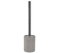 Spirella Brosse WC avec Support Faience Mero Taupe Effet 3D