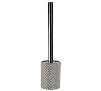 Spirella Brosse Wc avec support Faience MERO Taupe Effet 3D