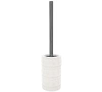 Spirella Brosse WC avec Support Porcelaine Relief Blanc