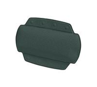 Spirella, Coussin de Bain Antibactérien et Antidérapant avec 8 Ventouses, Confort Optimal pour Douche et Baignoire, Idéal pour Sécurité et Détente, Vert Foncé, 23 x 32 cm
