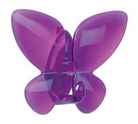 Spirella Crochet Mural pour Serviette Mariposa Violet Clair