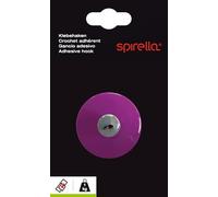 Spirella - Crochet Mural Serviette BOWL - ABS Chromé Durable - Design Élégant et Moderne - Fixation Murale Pratique pour Serviettes - Violet et Argent