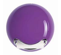 Spirella, Dérouleur à Papier Toilette en Plastique Brillant, Design Élégant et Pratique pour Salle de Bain, Idéal pour Un Usage Quotidien, Taille Standard, Couleur Violet