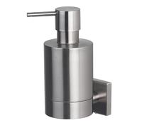 Spirella Distributeur de Savon à Fixer Acier Inoxydable chromé NYO Gris