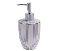Spirella Distributeur de Savon Céramique Ligne Blanc