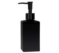 Spirella Distributeur de Savon Céramique Quadro Matt Noir Mat