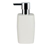 Spirella Distributeur de savon céramique rétro blanc