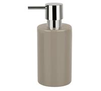 Spirella Distributeur de Savon Céramique Tube Taupe