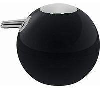 Spirella, Distributeur de Savon Liquide en Forme de Boule Élégante, Design Moderne et Pratique pour Salle de Bain, Noir Brillant, Taille Unique, Accessoire de Salle de Bain
