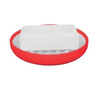 Spirella Distributeur de Savon MOJI Orange et Blanc