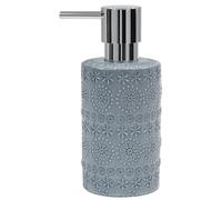 Spirella Distributeur de Savon Porcelaine Relief Gris
