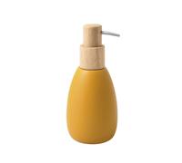 Spirella - Distributeur de Savon Sven, en Polyrésine 260 ML pour Une Salle de Bain Élégante et Pratique, Idéal pour Un Usage Quotidien et Un Design Moderne, Safran