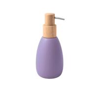 Spirella - Distributeur de Savon Sven - en Polyrésine 260 ML pour Une Salle de Bain Élégante et Pratique - Idéal pour Un Usage Quotidien et Un Design Moderne - Lavande